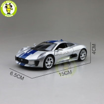 1/32 CAIPO JAGUAR C-X75 C X75 Diecast Model CAR Toys for kids Boy girl Gifts