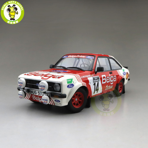 1 18 Minichamps Ford ESCORT RS 1800 1983 14 Diecast model car