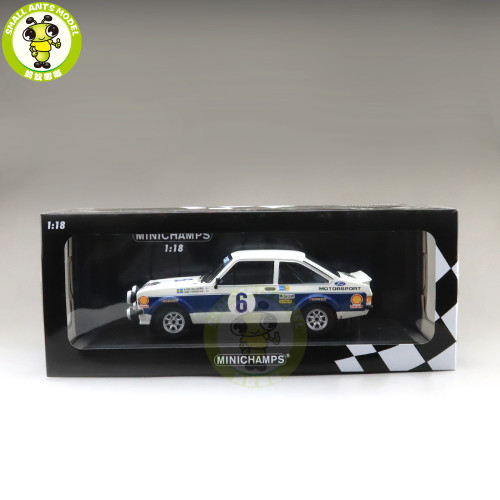 1 18 Minichamps Ford ESCORT MK2 RS 1800 1977 6 Diecast model car
