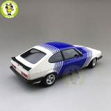 1/18 Minichamps Ford CAPRI 3.0 1978 Diecast model car Toys gifts White Blue
