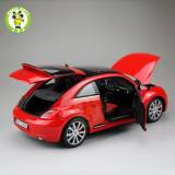 1/18 VW Volkswagen New Beetle Welly FX Diecast Car Model Toys for Kids Gift Collection 