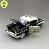 1/18 1957 Chevrolet BEL AIR Police Version Road Signature Diecast Model Car Toys