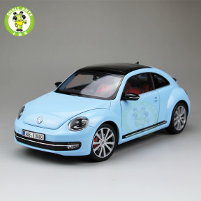 1/18 VW Volkswagen New Beetle Welly FX Diecast Car Model Toys for Kids Gift Collection 