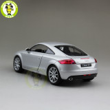 1/24 Welly Audi TT Racing Car Diecast Model Car Toys Boys Girls Gifts