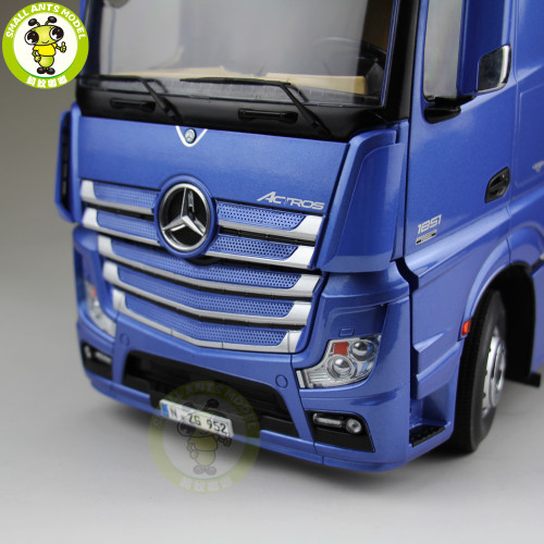 1/18 NZG BENZ ACTROS Truck Trailer Diecast Model Car Truck Toys Kids Gifts  - Shop cheap and high quality NZG Car Models Toys - Small Ants Car Toys  Models
