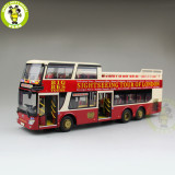 1/43 AnKai Big Bus Sightseeing Tour of London Diecast Model Car Bus Toys Kids Gifts