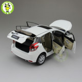 1/18 Toyota Yaris L Diecast model Car Toys Kids Gifts