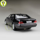1/18 Benz S600 W140 V12 Diecast Metal Model car toys Gifts