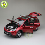 1/18 Toyota RAV4 Diecast SUV Car Model Toys for Kids gifts collection hobby