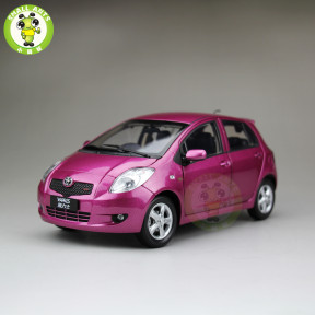 1/18 Toyota Yaris 2008 Diecast Model Car Toys Kids Gifts