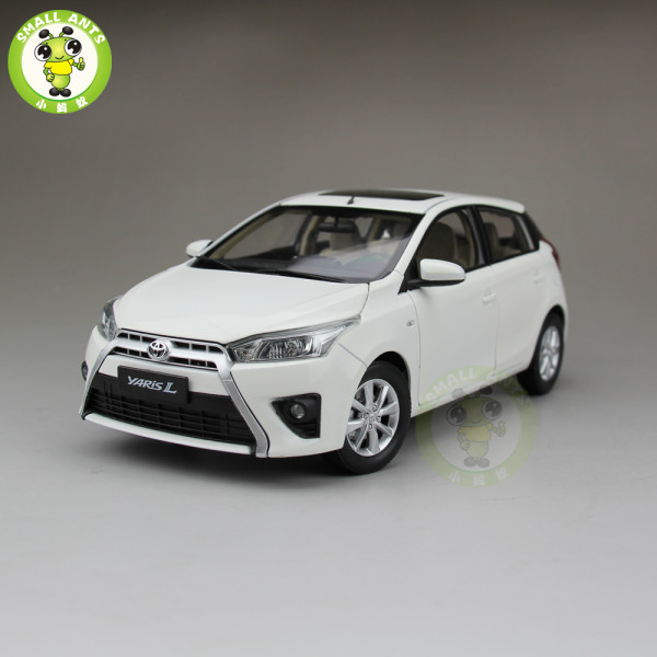 1/18 Toyota Yaris L Diecast model Car Toys Kids Gifts
