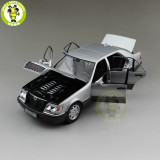 1/18 Benz S600 W140 V12 Diecast Metal Model car toys Gifts
