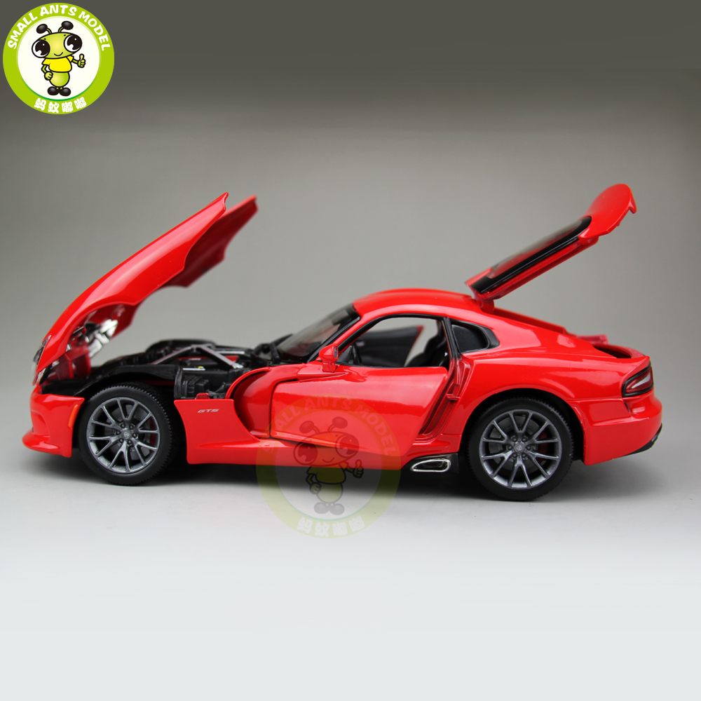 1/18 Maisto Dodge 2013 SRT Viper GTS Diecast Model Car Toys