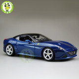 1/18 Ferrari California T Closed Top Bburago 16003 Diecast Model Car Toys Boys Girls Gifts
