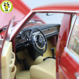 1/18 Norev 1968 Mercedes Benz 280 SE Diecast Car SUV Model Toys GIFT Red
