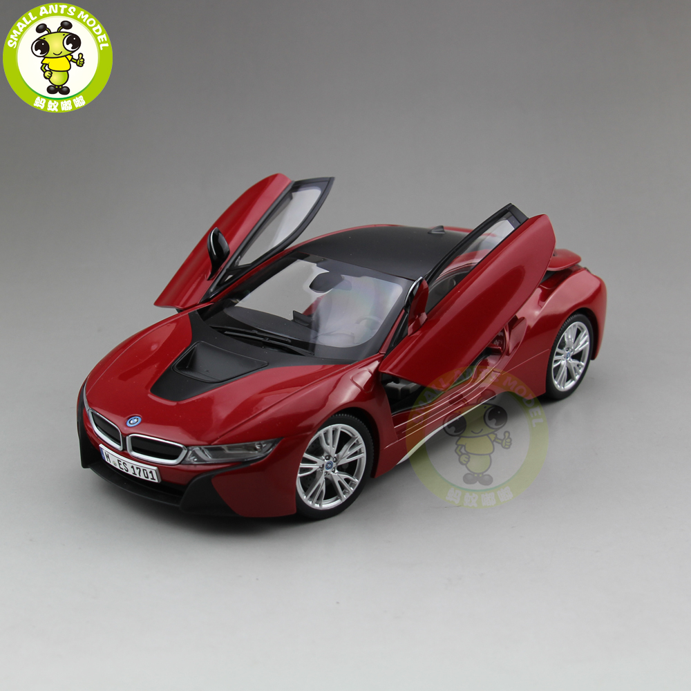 1/18 Paragon BMW i8 Racing Car Diecast Car Model Toys kids gift collection Red 