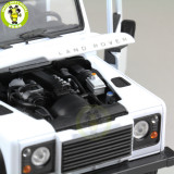 1/24 Land Rover Defender 90 Welly Diecast Model Car Suv Toys Kids Gifts