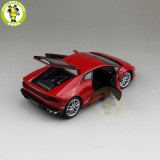 1/24 Lamborghini Huracan LP610-4 WELLY Diecast Model Car Toys Kids Gifts