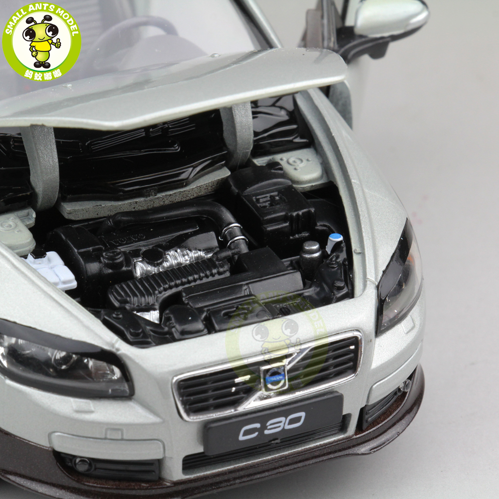 1/24 Volvo C30 Welly Diecast Model Car Toys Kids Gifts