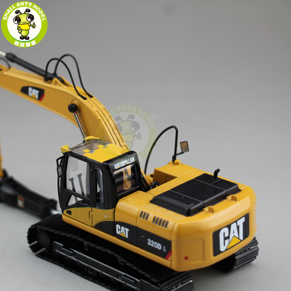 1:50 Cat® 320D L Hydraulic Excavator with Hammer — Diecast