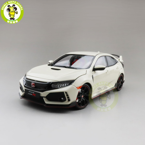 1/18 LCD Honda Civic Type-R Type R Diecast Metal Model Car Toys Boys Girls Gifts