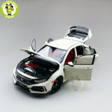 1/18 LCD Honda Civic Type-R Type R Diecast Metal Model Car Toys Boys Girls Gifts