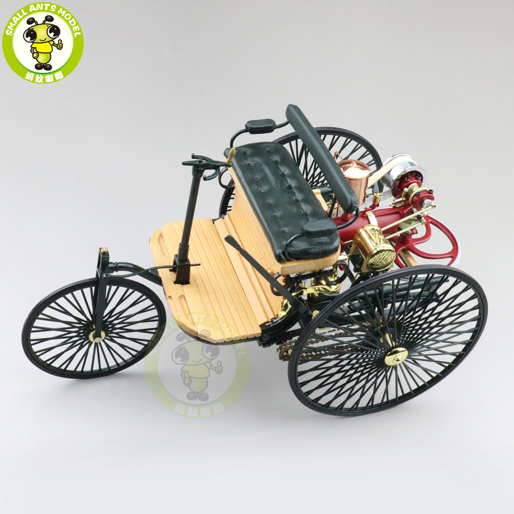 1/10 1886 Benz 1 Patent Motorwagen Diecast Model Car GIFTS Classic Collcetion 
