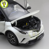 1/18 Toyota CHR C-HR Diecast SUV Car Model TOYS KIDS Boy Girl Gift White with Black top 
