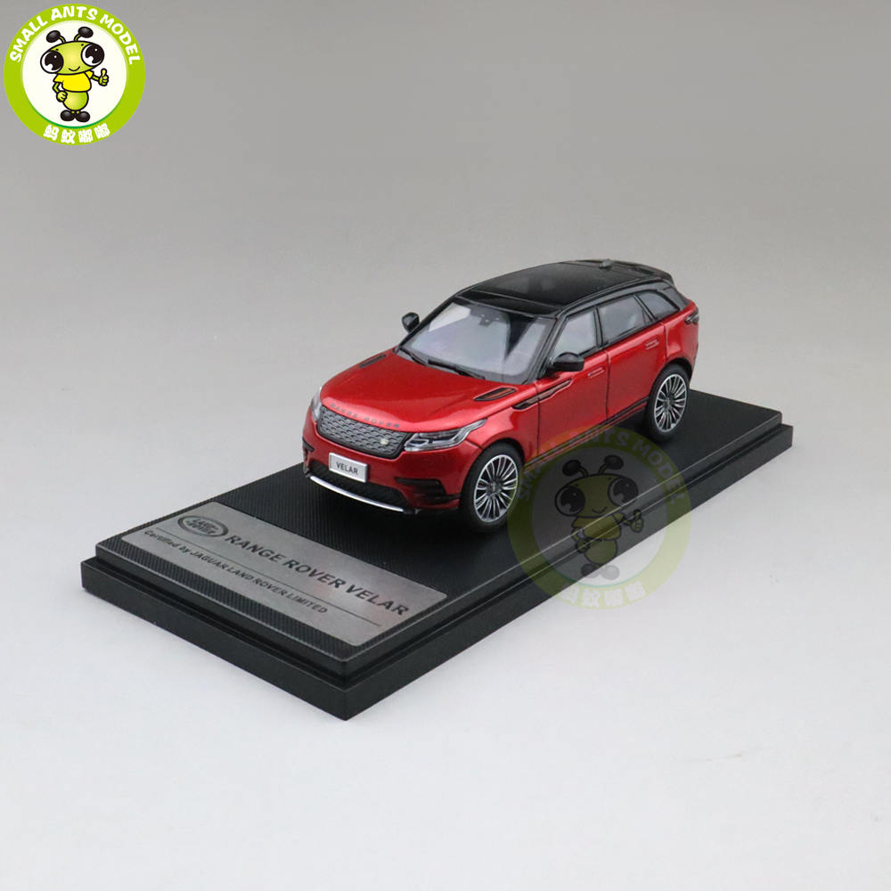 LCD 1/43 Scale Land Rover Range Rover Velar Red SUV Diecast Car Model Toy 