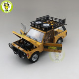 1/18 Almost Real Land Rover Range Rover CAMEL TROPHY SUMATRA 1981 Diecast Model Car Suv Gifts