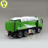 1/24 FOTON AUMAN GTL Muck Transport Vehicle Truck Diecast Model Car Green