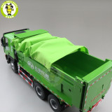 1/24 SAIC HONGYAN IVECO Muck Transport Vehicle Truck Diecast Model Car Green