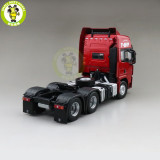 1/24 SHACMAN X5000 Tractor Trailer Truck Diecast Model Car Boys Man Gifts Red