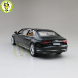 1/32 AUDI A8L Extended Light Sound Pull Back Diecast Model Toys Car Kids Gifts