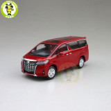 1/64 Toyota Alphard 2019 GCD KengFai Diecast Metal Model Car Toys Boys Girls Gifts