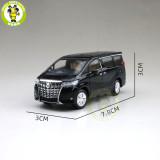 1/64 Toyota Alphard 2019 GCD KengFai Diecast Metal Model Car Toys Boys Girls Gifts