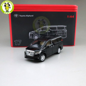 1/64 Toyota Alphard 2018 GCD KengFai Diecast Metal Model Car Toys Boys Girls Gifts