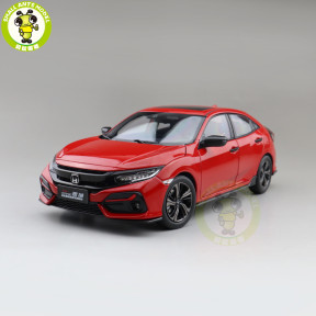 1/18 Honda CIVIC 10th generation 2019 Hatchback Diecast Metal Car Model Toys Kids Boys Girls Gifts