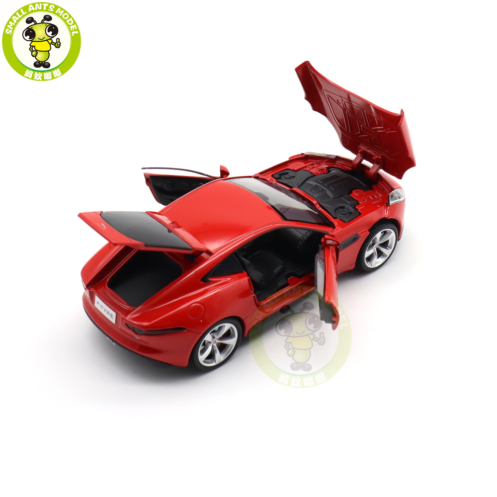 Toy Car 1:32 Scale Jaguar F-Type Metal Alloy Diecast Car Model Miniature  Model With Sound Light Model For Children Sports Car