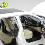 1:18 Toyota Highlander 2015 Diecast SUV Car Model White Color