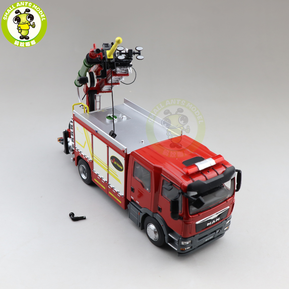1/43 JIEDA MAN EMERGENCY Fire Rescue Major Fire Truck