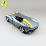 1/18 Ferrari MONZA SP1 Bburago 16013 Diecast Model Racing Car Toys Boys Girls Gifts