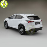 1/18 Toyota Lexus NX 200T NX200T Diecast Model Car Toys Suv Kids Girl Boy Gifts hobby collection White