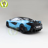 1/18 LCD Mclaren 600LT 600 LT super Racing car Diecast Model Cars Boys Girls Gifts