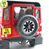 1/18 Almost REAL Land Rover Defender 90 Works V8 70th 2017 Diecast Model Car Toys Boys Girls Gifts