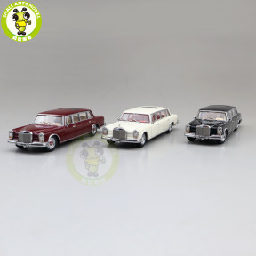 1/64 Mecedes Benz 600 Pullman Limousine GCD KengFai Diecast Metal Model Car Toys Boys Girls Gifts