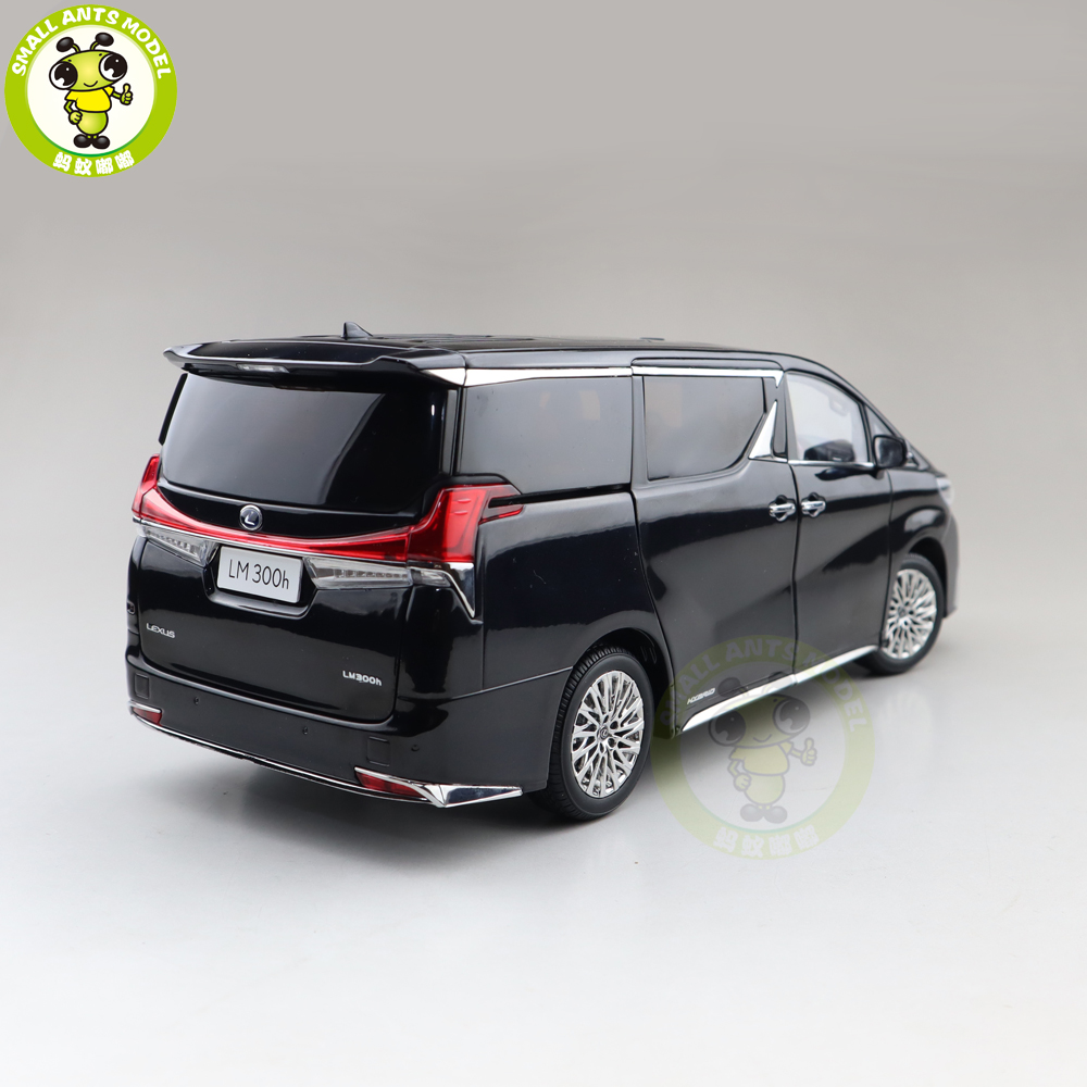 1/18 KENGFai レクサス LM 300h ロイヤルエディション 1/18 Lexus LM LM300h Minivan (Black) RHD Diecast Car Model