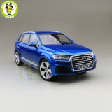 1/18 Minichamps Audi Q7 Almost Real Diecast Metal Car SUV Model Toys Girl Boy Birthday Gift Brown