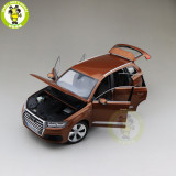 1/18 Minichamps Audi Q7 Almost Real Diecast Metal Car SUV Model Toys Girl Boy Birthday Gift Brown