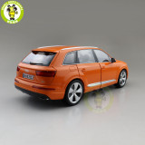 1/18 Minichamps Audi Q7 Almost Real Diecast Metal Car SUV Model Toys Girl Boy Birthday Gift Brown